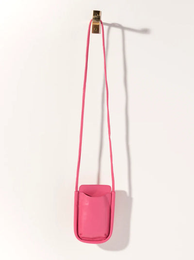 Charlotte Phone Cross-Body | Pink Handbags + Wallets Shiraleah  Paper Skyscraper Gift Shop Charlotte