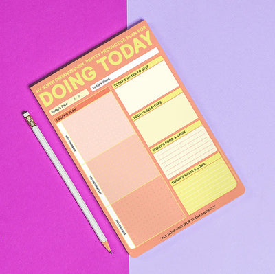Doing Today Pad | Pastel Notepads Knock Knock  Paper Skyscraper Gift Shop Charlotte