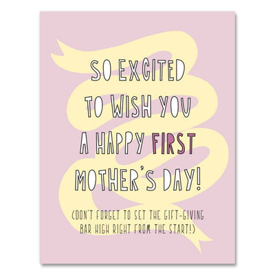 375 - First Mother's Day - A2 card Cards Near Modern Disaster  Paper Skyscraper Gift Shop Charlotte