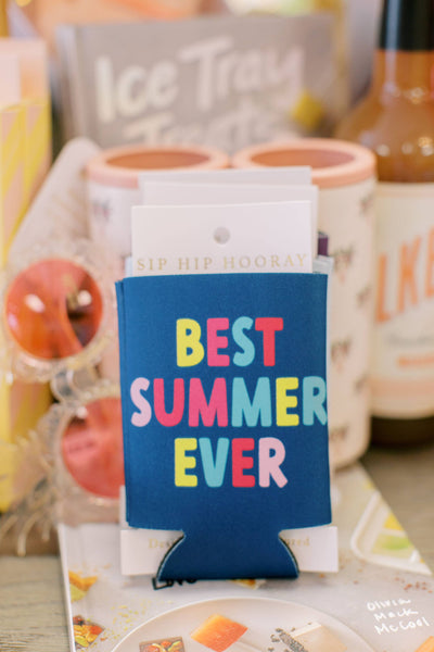 Best Summer Ever Can Cooler - Summer  Sip Hip Hooray  Paper Skyscraper Gift Shop Charlotte