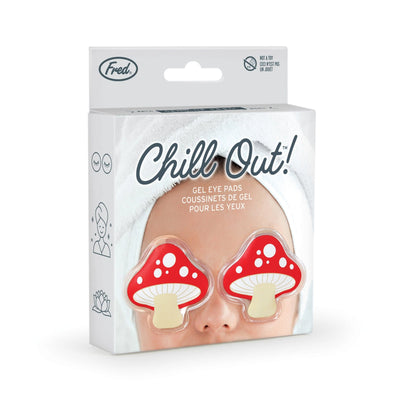 Chill Out Eye Pads | Mushrooms Beauty + Wellness Fred & Friends  Paper Skyscraper Gift Shop Charlotte