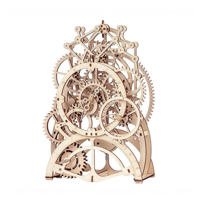 Pendulum Clock Mechanical Gears 3D Wooden Puzzle Arts & Crafts Robotime  Paper Skyscraper Gift Shop Charlotte