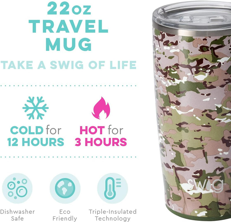 22oz Travel Mug | Duty Calls drinkware swig  Paper Skyscraper Gift Shop Charlotte