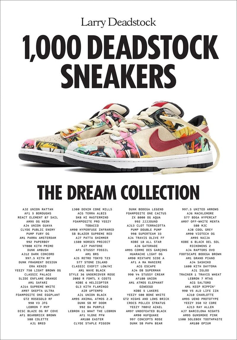 1,000 Deadstock Sneakers: The Dream Collection by Larry Deadstock | Hardcover BOOK Abrams  Paper Skyscraper Gift Shop Charlotte