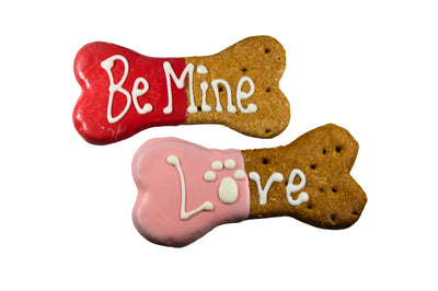 Be Mine/ Love You/ Kiss Me Bone Pets Woofables  Paper Skyscraper Gift Shop Charlotte