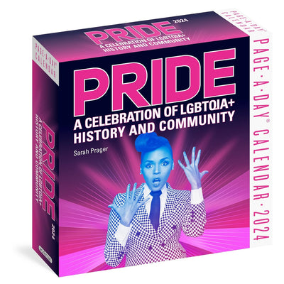 2024 Pride A Celebration of LGBTQIA + History Calendar BOOK Workman  Paper Skyscraper Gift Shop Charlotte