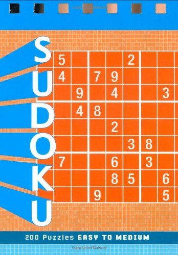 Sudoku vol. 1 Puzzle Pad: Easy to Medium Fun Chronicle  Paper Skyscraper Gift Shop Charlotte