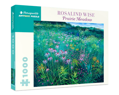 1000 Piece Jigsaw Puzzle | Rosalind Wise: Prairie Meadow jigsaw puzzles Pomegranate  Paper Skyscraper Gift Shop Charlotte