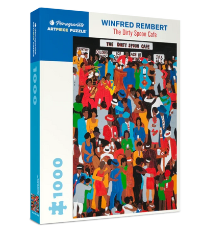 Winfred Rembert: The Dirty Spoon Care 1000 Piece Puzzle Puzzles Pomegranate  Paper Skyscraper Gift Shop Charlotte