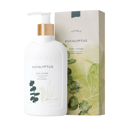 Body Lotion | Eucalyptus Beauty + Wellness Thymes  Paper Skyscraper Gift Shop Charlotte