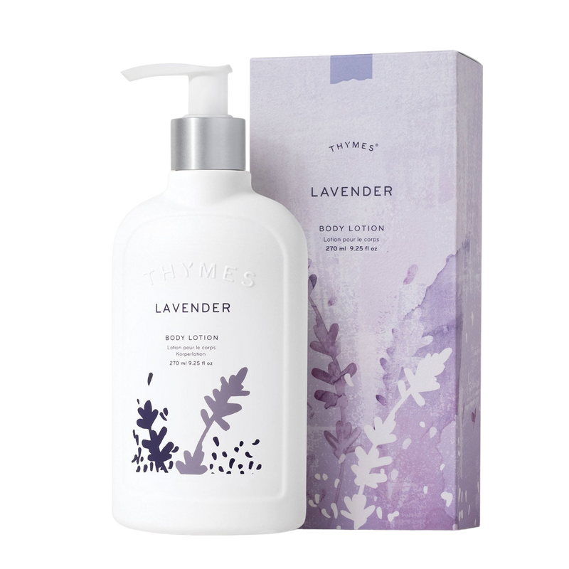 Body Lotion | Lavender Beauty + Wellness Thymes  Paper Skyscraper Gift Shop Charlotte