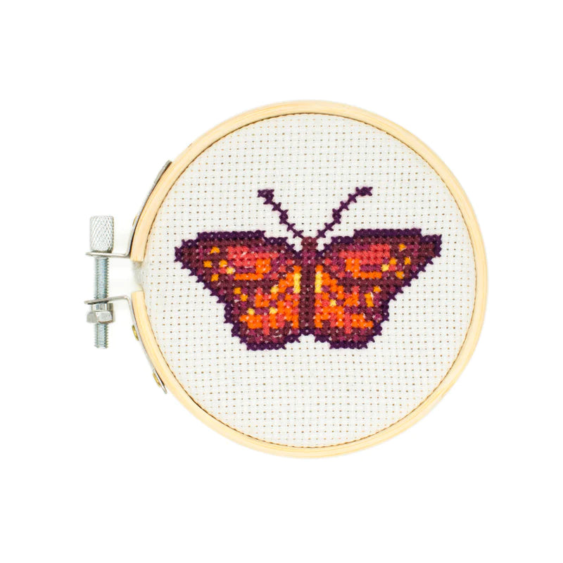 Mini Embroidery Kit - Butterfly   – Paper Skyscraper