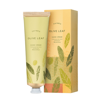 Hand Creme | Olive Leaf Beauty + Wellness Thymes  Paper Skyscraper Gift Shop Charlotte