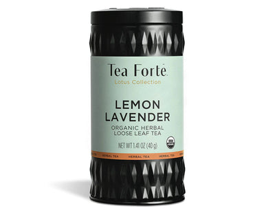 Loose Leaf Canister - Lemon Lavender Kitchen Tea Forte  Paper Skyscraper Gift Shop Charlotte