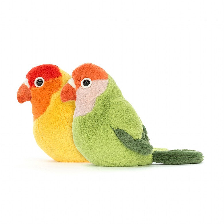 A Pair of Lovely Lovebirds Stuffed Animals Jellycat  Paper Skyscraper Gift Shop Charlotte