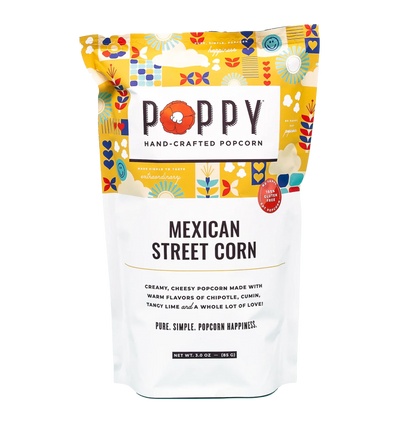 Mexican Street Corn Local Food Poppy Handcrafted Popcorn  Paper Skyscraper Gift Shop Charlotte