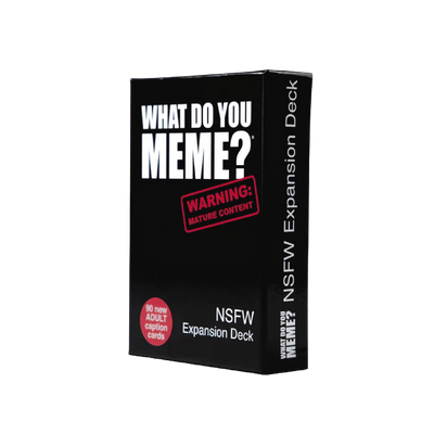 NSFW Expansion Pack | Ages 17+ Adult Games What Do You Meme?  Paper Skyscraper Gift Shop Charlotte