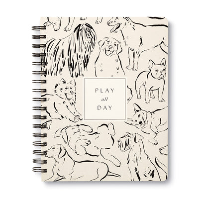 Play All Day Wire-O Notebook Notebooks Compendium  Paper Skyscraper Gift Shop Charlotte