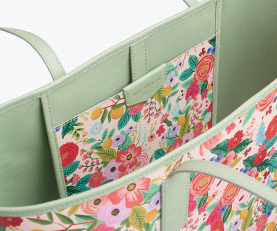 Garden Party Everyday Tote Accessories Rifle Paper Co  Paper Skyscraper Gift Shop Charlotte
