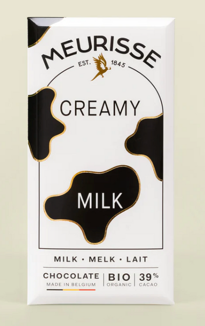 Creamy Milk 39% Cacao Milk Chocolate Bar Food Meurisse  Paper Skyscraper Gift Shop Charlotte