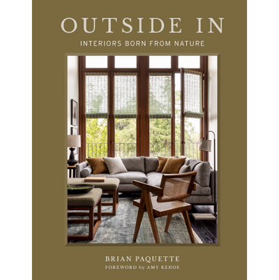 Outside In: Interiors Born From Nature BOOK Gibbs Smith  Paper Skyscraper Gift Shop Charlotte