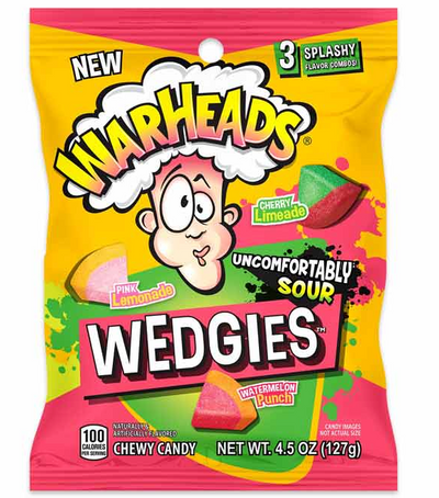 Warheads Wedgies Bag Candy Redstone Foods  Paper Skyscraper Gift Shop Charlotte