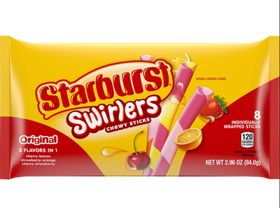 Starburst Swirlers Sticks Candy Redstone Foods  Paper Skyscraper Gift Shop Charlotte