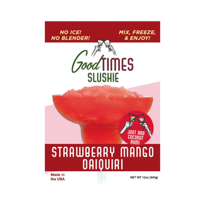 Strawberry Mango Daiquiri Slushie Drinks Good Times  Paper Skyscraper Gift Shop Charlotte