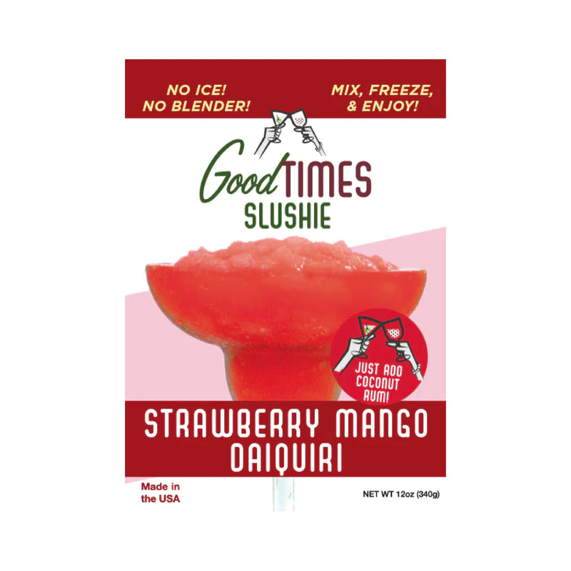 Strawberry Mango Daiquiri Slushie Drinks Good Times  Paper Skyscraper Gift Shop Charlotte