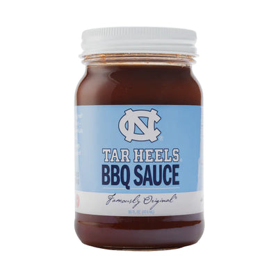 Carolina Tar Heels® BBQ Sauce 16oz Jar Barbecue Blue Mountain  Paper Skyscraper Gift Shop Charlotte
