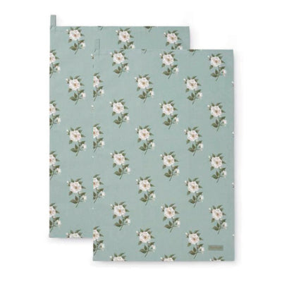 Tea Towel | Rose | Set of 2 Kitchen Sophie Allport  Paper Skyscraper Gift Shop Charlotte