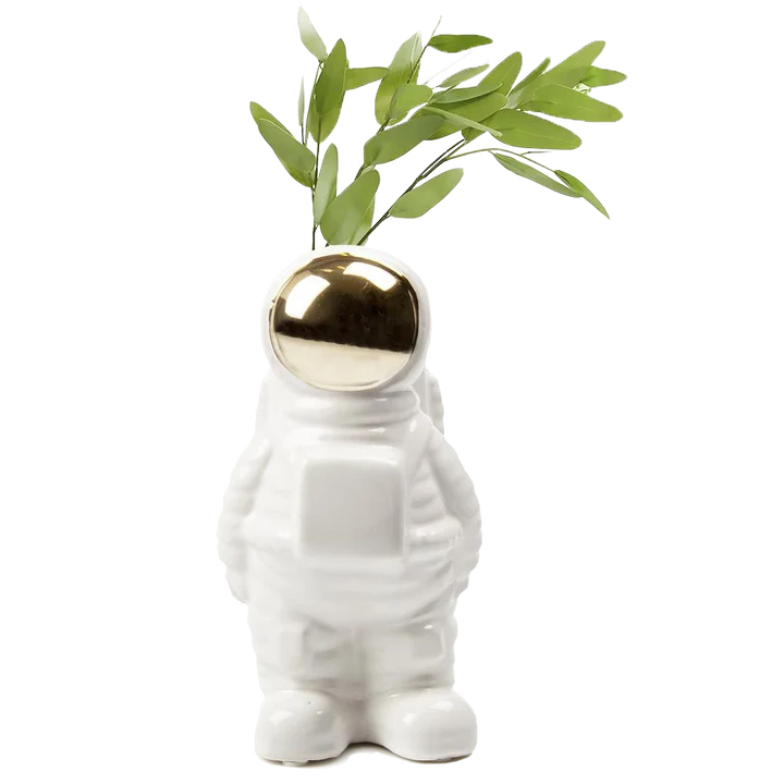 Planter | Astronaut | Large GIFT Chive  Paper Skyscraper Gift Shop Charlotte
