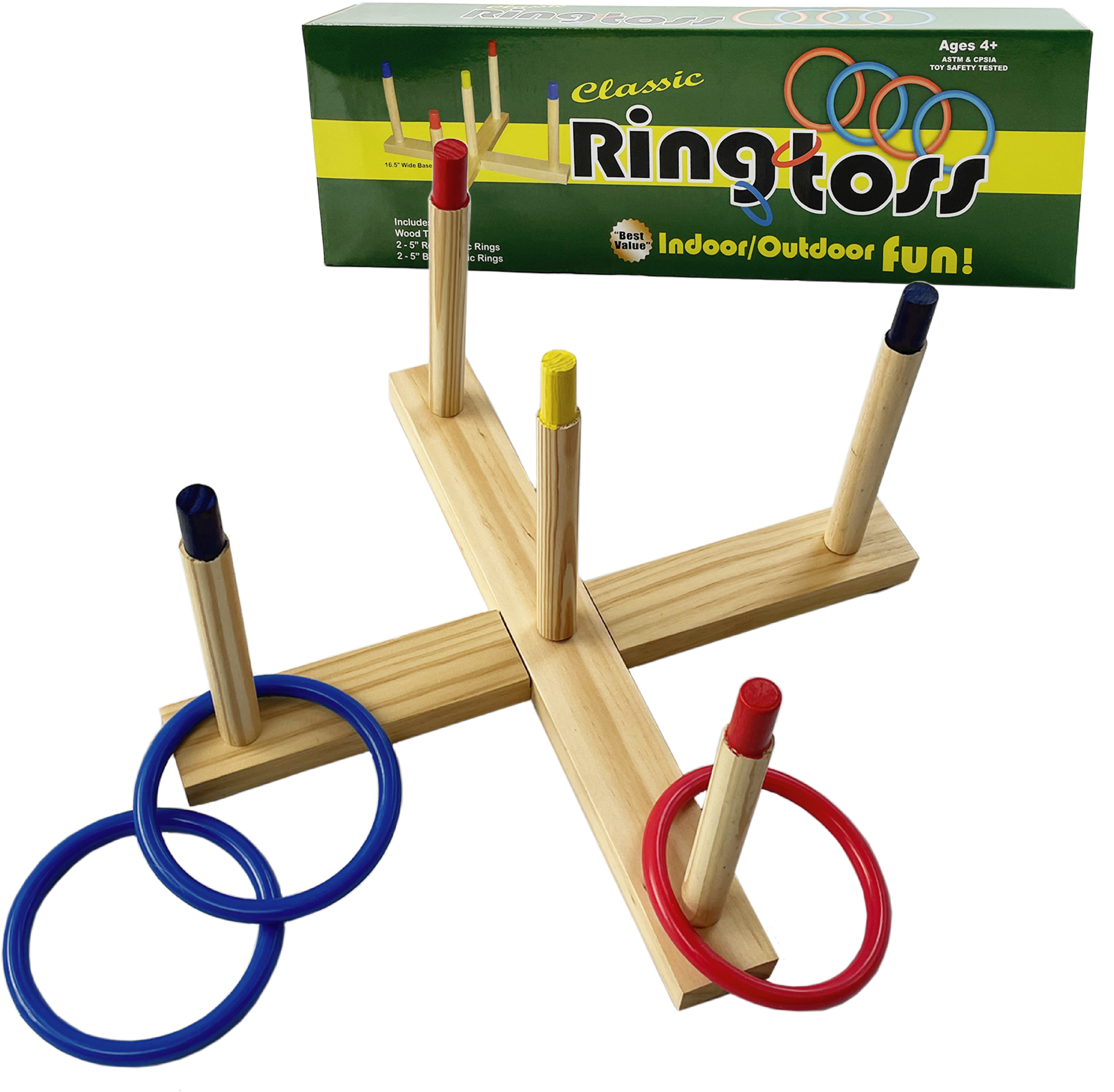 Classic Ring Toss Paper Skyscraper