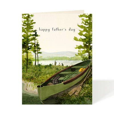 Canoe Day - Father's Day Greeting Cards  Felix Doolittle  Paper Skyscraper Gift Shop Charlotte