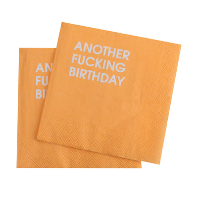 Another Fucking Birthday - Paper Napkins  Chez Gagné  Paper Skyscraper Gift Shop Charlotte