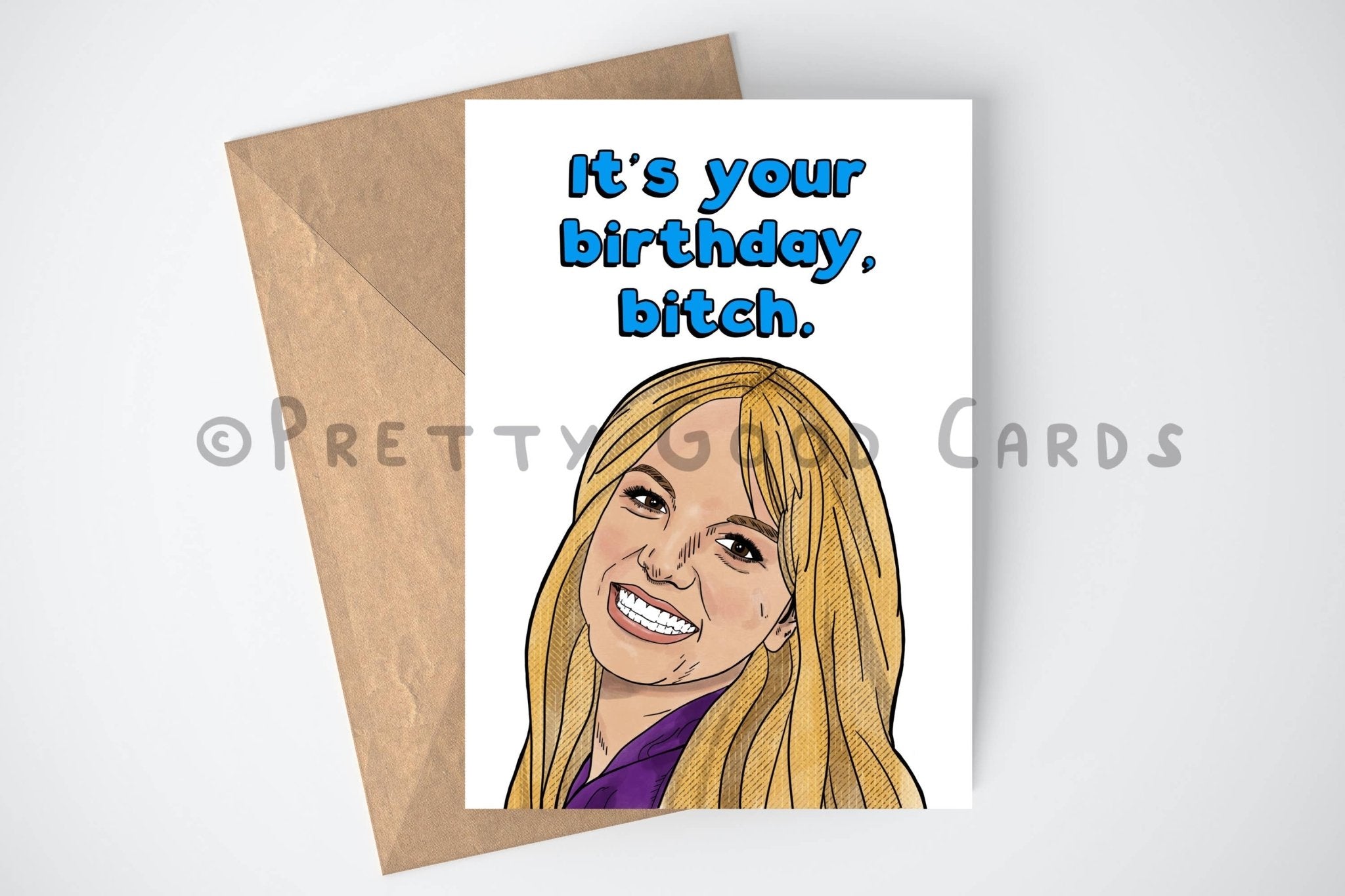Britney Spears Birthday Card | Paper Skyscraper