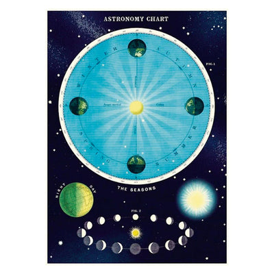 Cavallini | Astronomy Chart Poster Kit  Cavallini Papers & Co., Inc.  Paper Skyscraper Gift Shop Charlotte