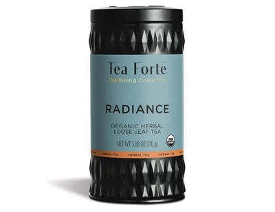Loose Leaf Canister - Radiance Kitchen Tea Forte  Paper Skyscraper Gift Shop Charlotte