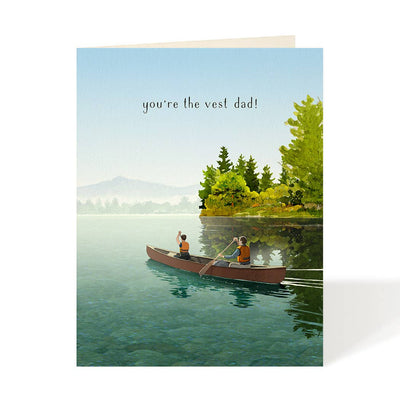 Crystal Lake - Father's Day Greeting Cards: Occasion Card  Felix Doolittle  Paper Skyscraper Gift Shop Charlotte