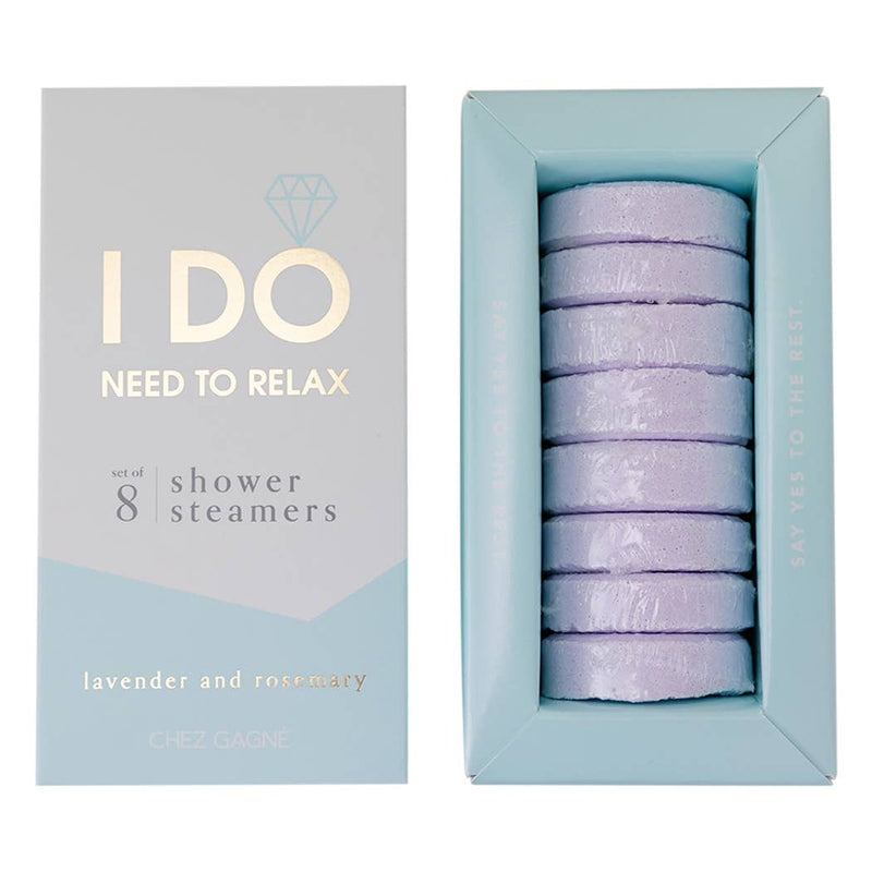 I DO Need To Relax - Bridal Shower Steamers - Lavender  Chez Gagné  Paper Skyscraper Gift Shop Charlotte
