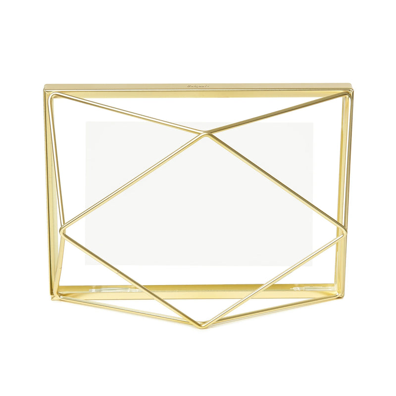 Prisma Frame | 4x6 | Brass Frames Umbra  Paper Skyscraper Gift Shop Charlotte