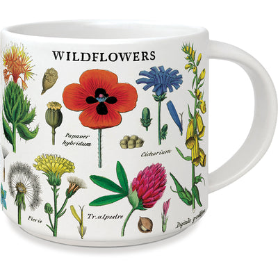 Wildflowers Mug Kitchen Cavallini Papers & Co., Inc.  Paper Skyscraper Gift Shop Charlotte