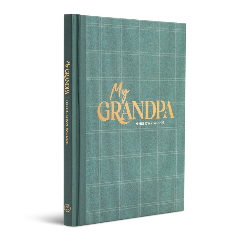 My Grandpa Interview Book (2023) Giftable Books Compendium  Paper Skyscraper Gift Shop Charlotte