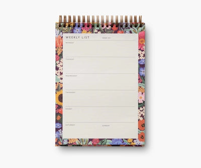 Blossom Weekly Desktop Planner Cards Rifle Paper Co  Paper Skyscraper Gift Shop Charlotte