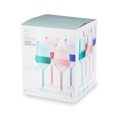 Wine Freeze Stemmed | Tinted | Set of 4 Kitchen True Fabrications  Paper Skyscraper Gift Shop Charlotte
