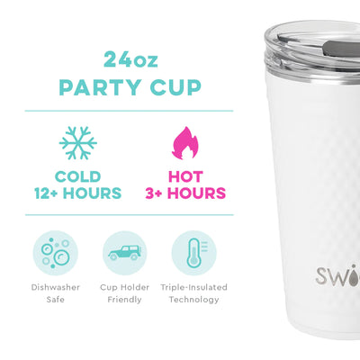 Golf Party Cup (24oz) Drinkware Swig  Paper Skyscraper Gift Shop Charlotte