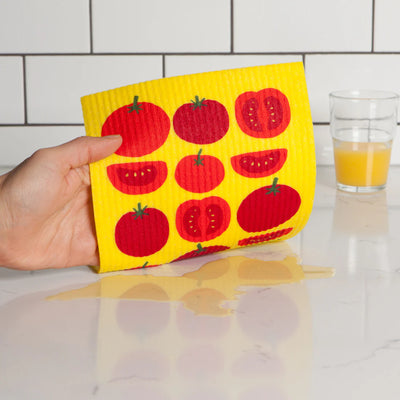 Tomatoes Swedish Sponge Cloth Dishcloths Danica Studio (Now Designs)  Paper Skyscraper Gift Shop Charlotte