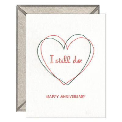 I Still Do | Anniversary Card Cards INK MEETS PAPER  Paper Skyscraper Gift Shop Charlotte