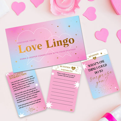 Love Lingo Card Pack  Gift Republic  Paper Skyscraper Gift Shop Charlotte