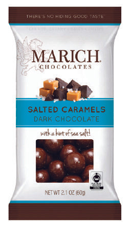 Marich Dark Sea Salted Caramels Confectionery Redstone Foods  Paper Skyscraper Gift Shop Charlotte